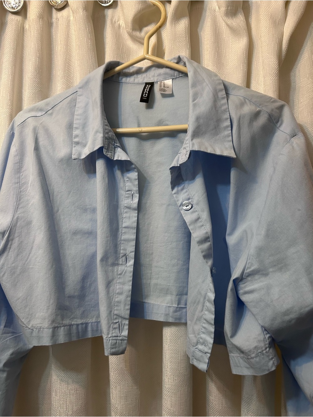 H&M Pale Blue Lightweight Shirt